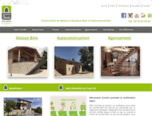 Tablet Screenshot of menuiserieconfort.fr
